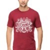 Festive Vibes: Happy Diwali Round Neck Half Sleeve T-Shirt