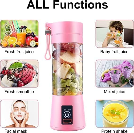 USB Rechargeable Mini Juicer Blender