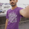 Festive Vibes: Happy Diwali Round Neck Half Sleeve T-Shirt