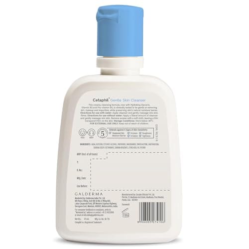 Version 1.0.0 Cetaphil Paraben, Sulphate-Free Gentle Skin Hydrating Face Wash Cleanser with Niacinamide, Vitamin B5 for Dry to Normal, Sensitive Skin