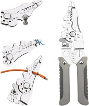 Multi-functional wire stripper & Cutter