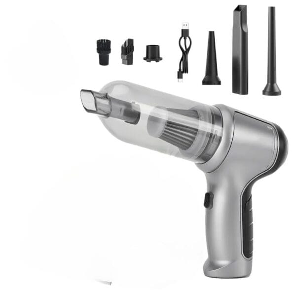 Version 1.0.0 3 in 1 Portable Car Vacuum Cleaner Wireless – High Power Best Suction