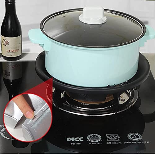 Version 1.0.0 Gas Stove Cover Disk-Windshield Bracket Gas Stove Energy Saving Cover Disk Fire Reflection Windproof Stand - (Pack of 1)