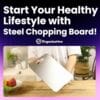 Stainless Steel Chopping Board for Kitchen