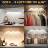 Motion Sensor Cabinet Lights  - Wireless Wardrobe Light for Home, Kitchen