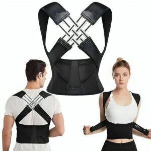 Adjustable Back Posture Corrector or Slouching Relieve Pain Belt