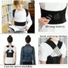 Adjustable Back Posture Corrector or Slouching Relieve Pain Belt
