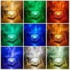 Romantic Ocean Wave Night Light Projector Lamp, 3D Water Wave Effect, LED Projection Lamp for Bedroom Decor