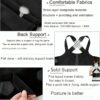 Adjustable Back Posture Corrector or Slouching Relieve Pain Belt